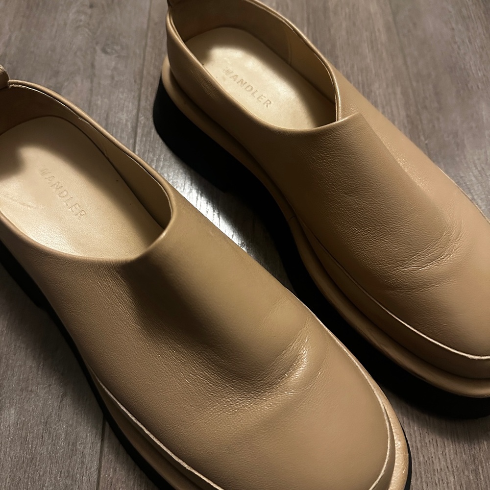 Wandler Leather Mules US Size 9 EU Size 39